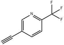 5-에티닐-2-(트리플루오로메틸)피리딘 구조식 이미지