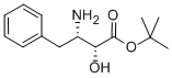 TERT-BUTYL (2R,3S)-3-AMINO-2-HYDROXY-4-PHENYLBUTANOATE Structure