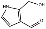 1H-Pyrrole-3-carboxaldehyde,2-(hydroxymethyl)-(9CI) Structure