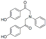 1-(4-HYDROXY-PHENYL)-2-([2-(4-HYDROXY-PHENYL)-2-OXO-ETHYL]-PHENYL-AMINO)-ETHANONE Structure