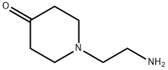 1-(2-아미노에틸)피페리딘-4-온 구조식 이미지