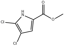 Methyl 4,5-dichloro-1H-pyrrole-2-carboxylate Structure