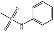 N-Phenylmethanesulfonamide 구조식 이미지