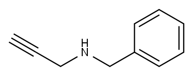 BENZYL-PROP-2-YNYL-AMINE Structure