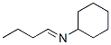 N-Butylidenecyclohexanamine Structure