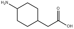 (4-아미노-시클로헥실)-아세트산 구조식 이미지