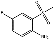 4-Fluoro-2-(methylsulfonyl)aniline 구조식 이미지