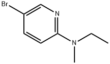5-브로모-N-에틸-N-메틸-피리딘-2-아민 구조식 이미지