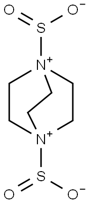 1,4-디아자비시클로[2.2.2]옥탄-1,4-디움-1,4-디술피네이트 구조식 이미지