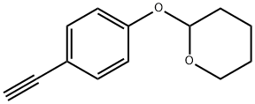 p-[Tetrahydropyran-2-yloxy]phenylacetylene Structure