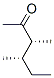 2-Hexanone, 3,4-dimethyl-, (R*,S*)- (9CI) Structure