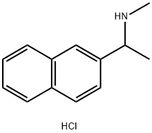 N-Methyl-1-(2-naphthyl)ethanamine hydrochloride 구조식 이미지