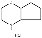 Octahydrocyclopenta[b]morpholine hydrochloride Structure