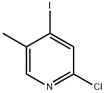 2-클로로-4-요오도-5-메틸피리딘 구조식 이미지