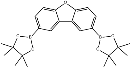 4,4,5,5-Tetramethyl-2-[12-(tetramethyl-1,3,2-dioxaborolan-2-yl)-8-oxatricyclo-[7.4.0.07]trid 구조식 이미지
