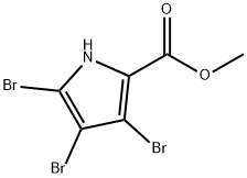 1H-Pyrrole-2-carboxylic acid, 3,4,5-tribromo-, methyl ester Structure