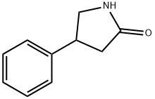 4-Phenyl-2-pyrrolidinone Structure