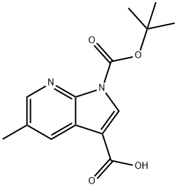 1198097-92-5 1-(tert-Butoxycarbonyl)-5-methyl-1H-pyrrolo-[2,3-b]pyridine-3-carboxylic acid