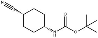 cis-1-(Boc-aMino)-3-시아노사이클로헥산 구조식 이미지