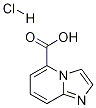 이미다조[1,2-a]피리딘-5-카르복실산,HCl 구조식 이미지