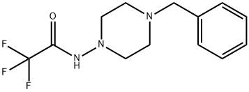 N-(4-Benzylpiperazin-1-yl)-2,2,2-trifluoro-acetaMide Structure