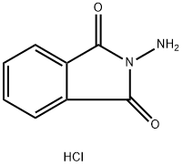 2-아미노이소인돌린-1,3-디온HCl 구조식 이미지