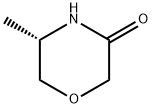 (5S)-5-methylmorpholin-3-one 구조식 이미지