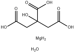 Magnesium citrate, dibasic hydrate 구조식 이미지