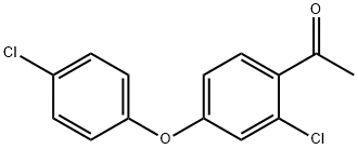 119851-28-4 1-[2-Chloro-4-(4-chlorophenoxy)phenyl]ethan-1-one