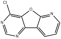 4-Chloropyrido[3',2':4,5]furo[3,2-d]pyrimidine Structure