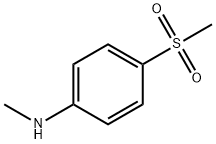 (4-METHANESULFONYL-PHENYL)-METHYL-AMINE Structure