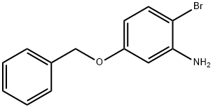 5-Benzyloxy-2-broMoaniline Structure