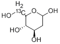 2-DEOXY-D-[6-13C]ARABINO-HEXOSE Structure