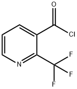 3-피리딘카르보닐클로라이드,2-(트리플루오로메틸)-(9CI) 구조식 이미지
