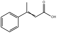 3-Phenylbut-2-enoic acid Structure