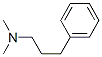 1-dimethylamino-3-phenylpropane Structure