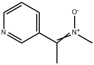 메탄아민,N-[1-(3-피리디닐)에틸리덴]-,N-옥사이드(9Cl) 구조식 이미지