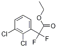 에틸2-(2,3-디클로로페닐)-2,2-디플루오로아세테이트 구조식 이미지