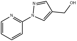 (1-(Pyridin-2-yl)-1H-pyrazol-4-yl)Methanol Structure