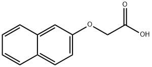 2-Naphthoxyacetic acid 구조식 이미지