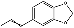 5-(1 -propenyl)-1,3-benzodioxole Structure