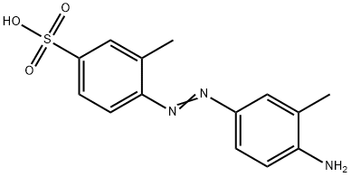 6-[(4-amino-m-tolyl)azo]toluene-3-sulphonic acid 구조식 이미지