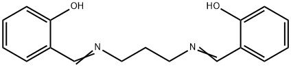 N,N'-Bis(salicylidene)-1,3-propanediamine Structure