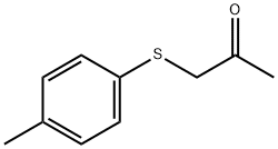 (4-METHYLPHENYLTHIO)ACETONE Structure