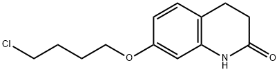 3,4-Dihydro-7-(4-chlorobutoxy)-2(1H)-quinolinone 구조식 이미지