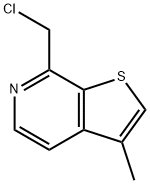 Thieno[2,3-c]pyridine, 7-(chloromethyl)-3-methyl- (9CI) Structure