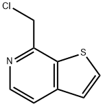 Thieno[2,3-c]pyridine, 7-(chloromethyl)- (9CI) Structure