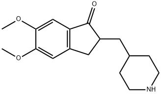 5,6-Dimethoxy-2-(piperidin-4-yl)methylene-indan-1-one 구조식 이미지