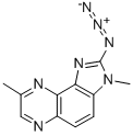 2-AZIDO-3,8-DIMETHYLIMIDAZO[4,5-F]QUINOXALINE Structure