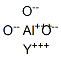 aluminium yttrium trioxide  Structure